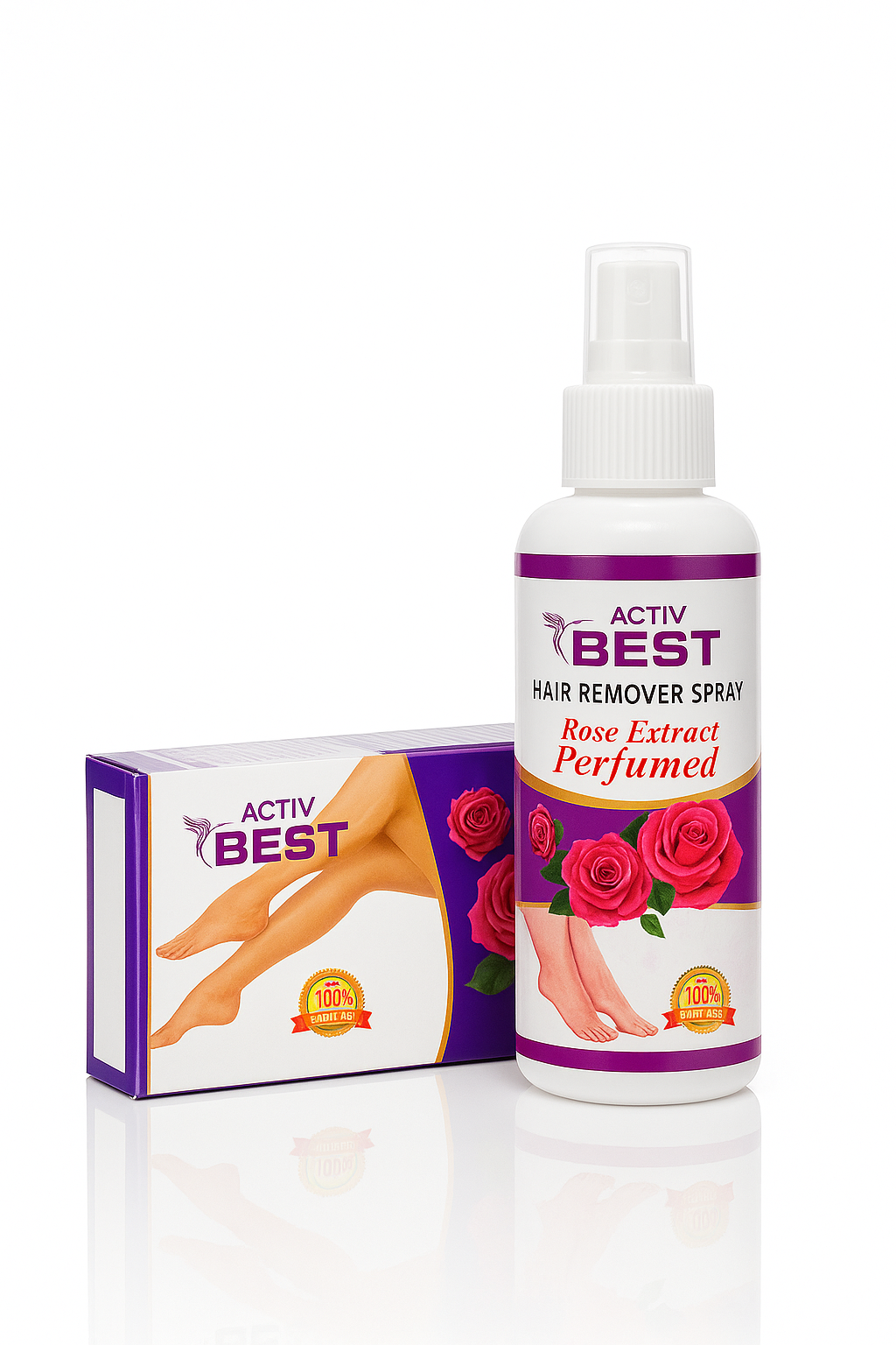 Activ Best Hair Remover Spray – Rose Extract Perfumed