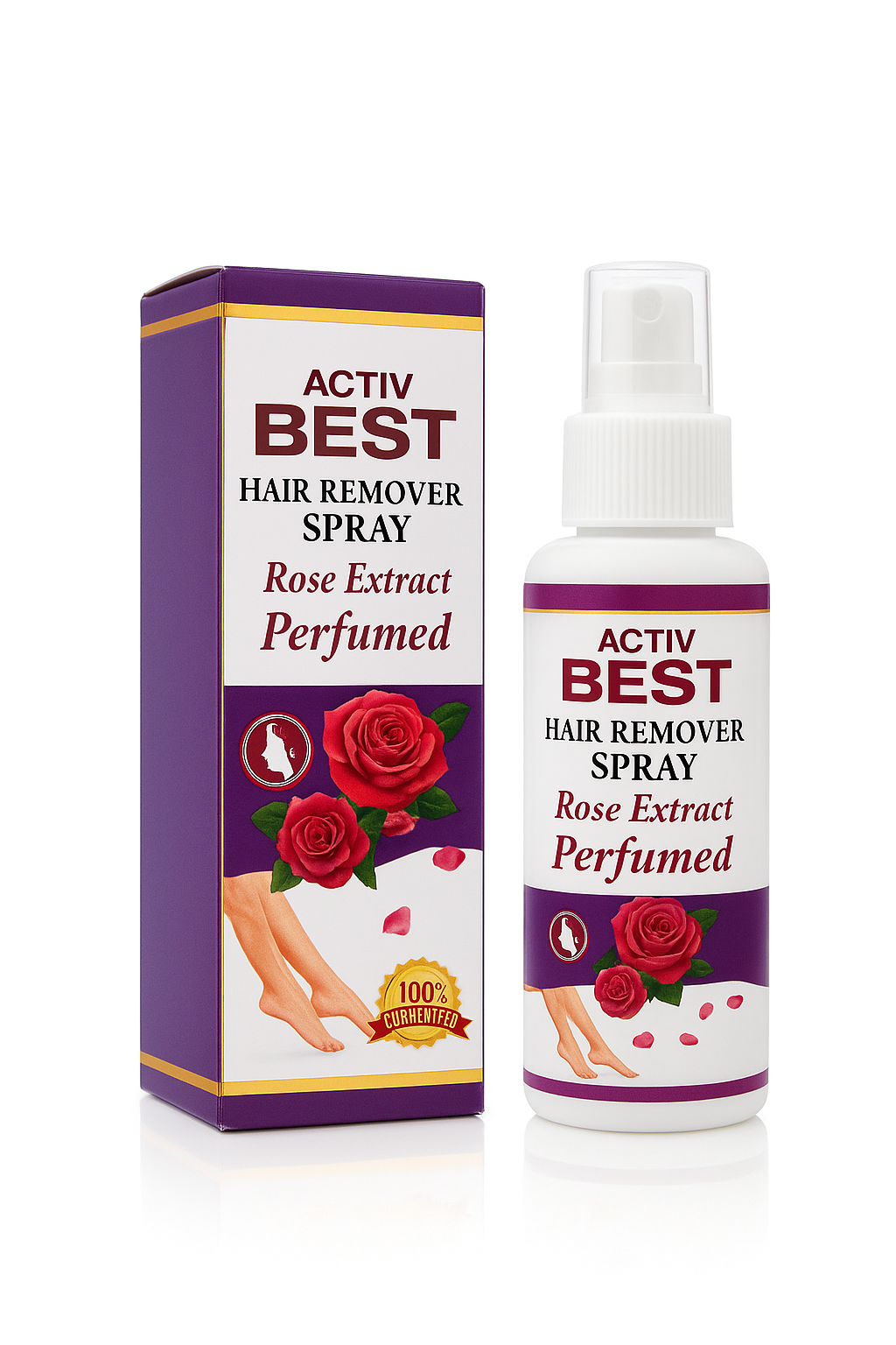 Activ Best Hair Remover Spray – Rose Extract Perfumed